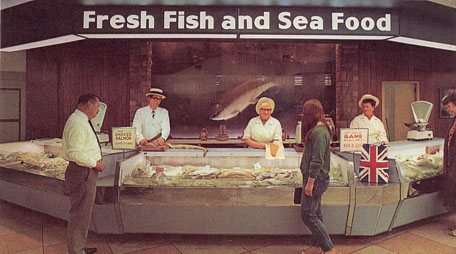 The Woolworth store in the Mander Centre, Wolverhampton, was the first City Centre branch to offer a full range of Fresh Fish and Sea Food when it was extended in 1968. The Fish Counter only made it to a handful more stores before being dropped.