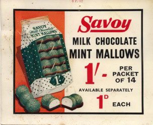 Savoy Biscuits were a particular favourite for 1960s Woolworth customers - at 1 shilling (5p) for 14 biscuits