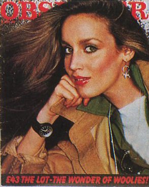 The front cover of an Observer Colour Supplement in the 1970s promotes a feature about Woolworth's high value new fashion range. (Courtesy of Guardian Media Group Ltd)