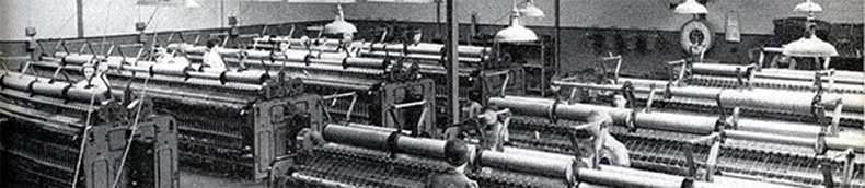 Members of the Pasold family designed their own machinery and had it made. Among the most spectacular devices were the looms installed in its British Factory which opened in the 1930s.