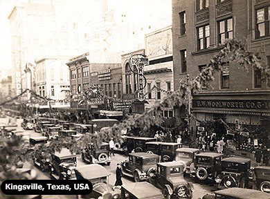 The F. W. Woolworth Five-and-Ten in Kingsville, Texas, pictured in 1927