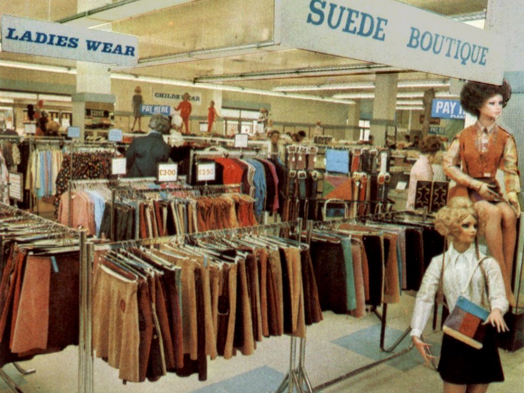 Despite a big push in the 1970s the fashion range struggled to get established