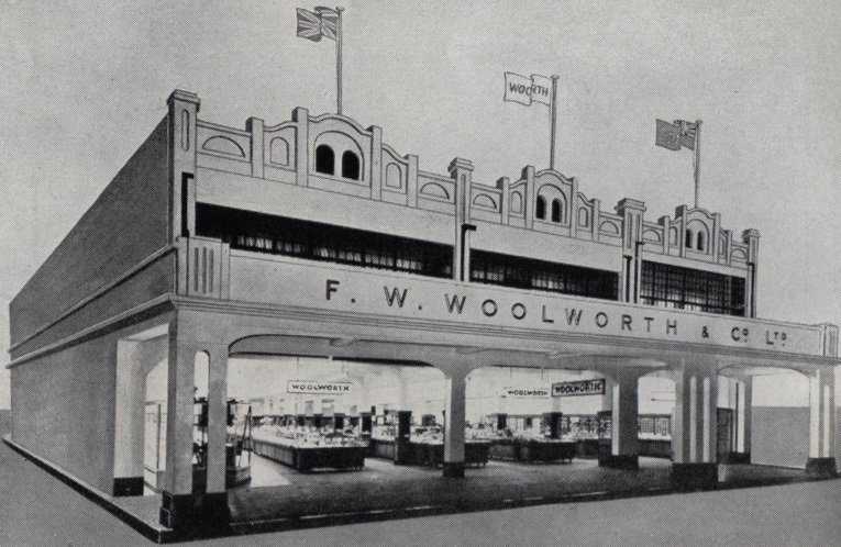 An artist's impression of the planned new Woolworth store in King Street, Kingston, Jamaica