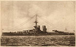 HMS Iron Duke, a British Battleship from the First World War