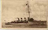 HMS Amphion, a British Battleship of the Great War