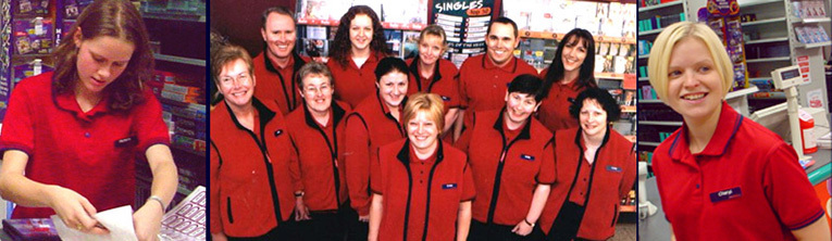 After 90 years of autocratic rule from the top, in the Year 2000 store staff worked to design a practical, comfortable uniform for the chain, choosing Red Polo Shits and Fleeces and plain blue trousers or skirts. Everyone from the Managing Director to the newest Saturday worker wore the same outfit when working in-store