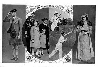 'Long may they reign' the centre spread in the Woolworths House Magazine "The New Bond" in the Spring of 1937.