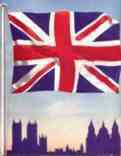 Union Flag from the back cover of the Woolworths New Bond House Magazine in the 1930s.