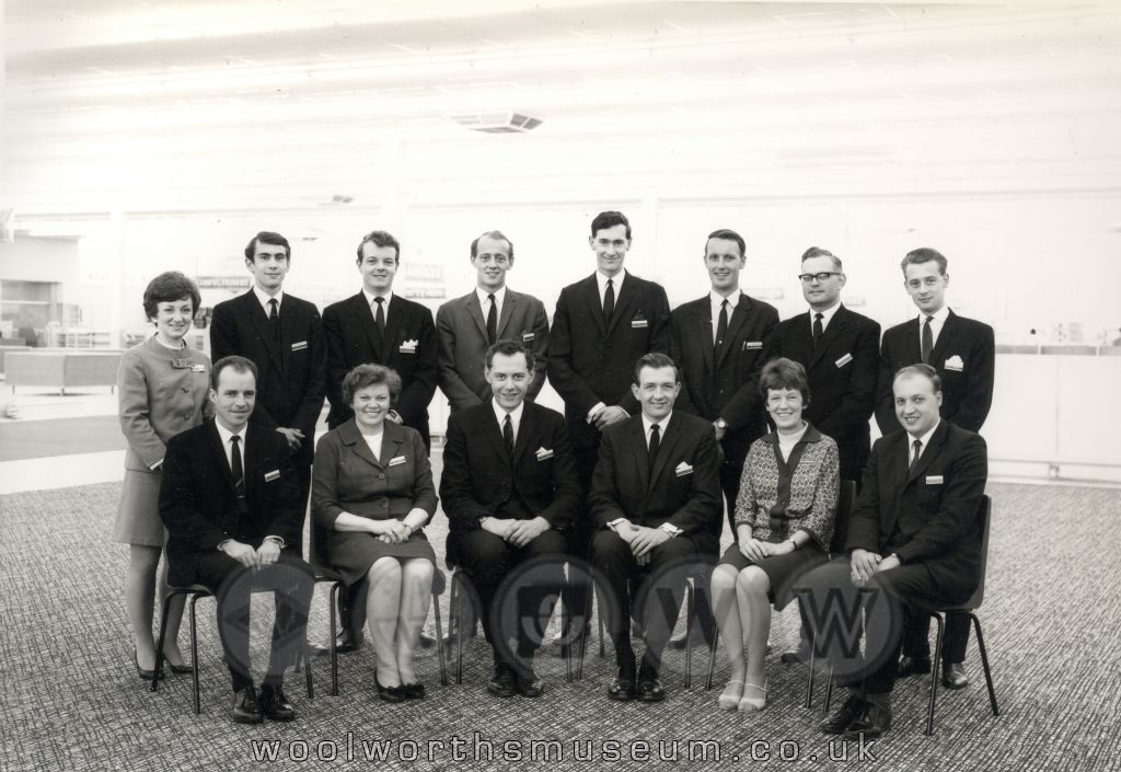 Standing: H. Brown, M. White, K. Sampson, M.B. Mawhinney, A.S. Wallace, M.I. Veveers, R.S. Fleming, D.G. Webb. Seated: A. Forrest, D. Lee-Hansen, J.G. Dodds, D.K. Lister, J. Birtle, R.W. Peart