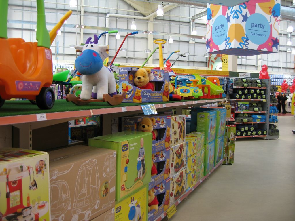 Woolworths' range of sit and rides, as displayed here in Imperial Park Bristol, promised hours of fun for the under fives