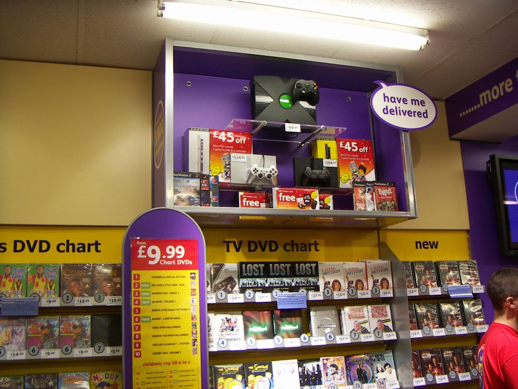 Showcases were used to introduce shoppers to the extended ranges that were available to order from Woolworths Kingswood in 2005