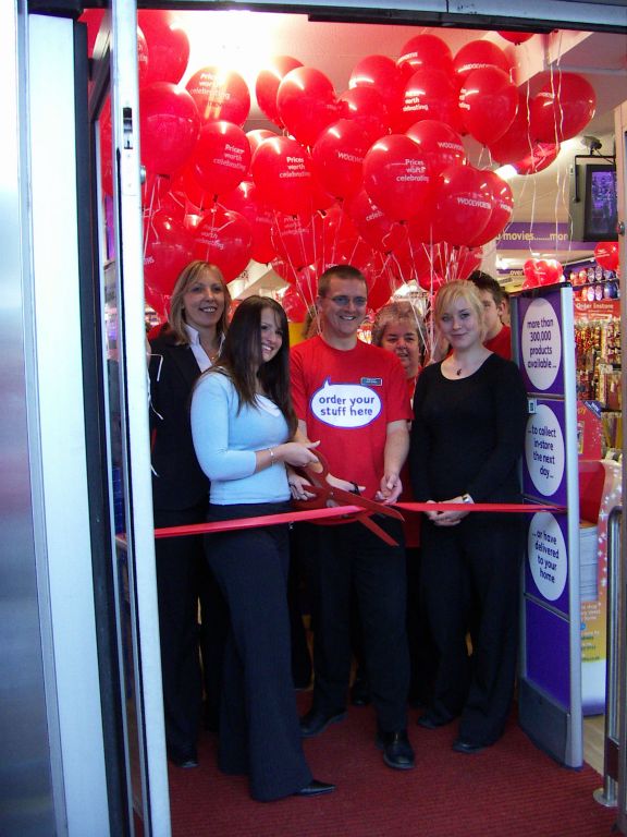 There were almost 500 ribbon cutting ceremonies like this at Woolworths between 2000 and 2008