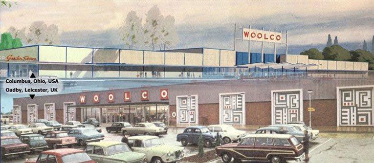 Woolco was a huge new out-of-town store format for F. W. Woolworth born in the 1960s in both the USA and UK.