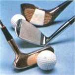 The range of golf clubs was the heart of the leisure offer in the large City centre stores and also at Woolco out-of-town