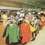 Ladies fashions at Woolco, Middleton in 1974