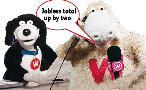 Hapless and jobless - or just resting like any good Thespians? Wooly and Worth await your call