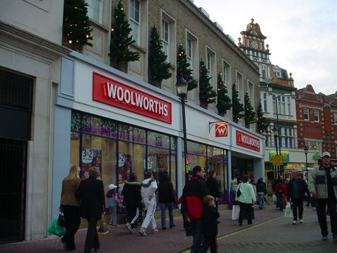 The large Woolworths store in Market Place, Kingston-Upon-Thames, South West London, was transformed from one the chain's worst to the very best in October 2003