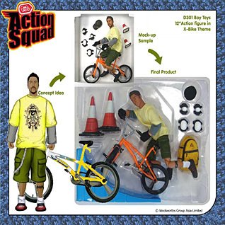 Chad Valley action figures from the planned 2009 Woolworths range, which never made it to the shelves of the Stores.  (Chad Valley is now a trademark on Home Retail Group/J Sainsbury plc)