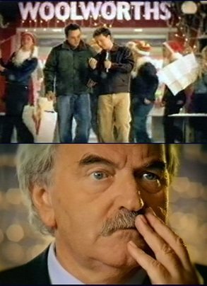 The Woolworth "Don't forget what you went in for" campaign from 2001. More customers remembered Des Lynam's moustache than the Alcatel Phone given the hard sell by Ant and Dec