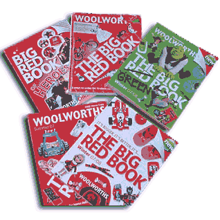 The Big Red Book, a 6,000 product catalogue launched in the Autumn of 2006, saw Woolworths going head-to-head with Argos