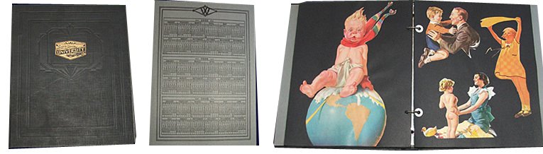 Scrap Books and Stamp Albums for sixpence were Woolworth best sellers in the 1930s. Some children would cut out pictures from magazines to make dolls of their own