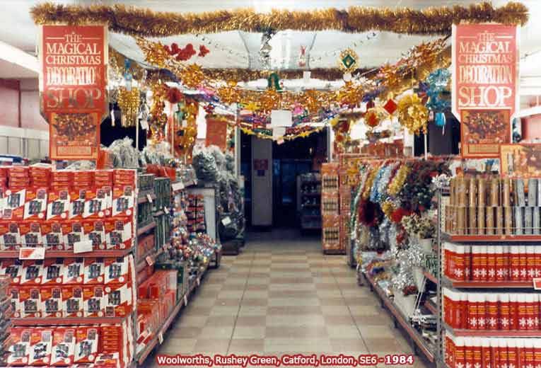 The Magical Christmas Decorations Shop - part of the Woolworth offer in 1984 (Image: with special thanks to Mr. Andy Hayzelden)