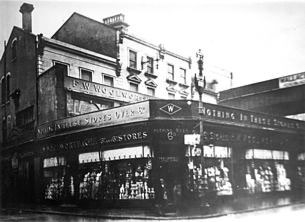 The first London branch of Woolworths, in Brixton Road in the fashionable and affluent suburb of Brixton