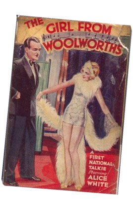 "The Girl from Woolworths" by Karen Brown. A sixpenny best seller in 1929 from the Novel Library range