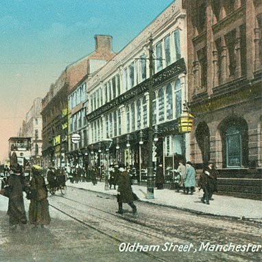 Manchester's first Woolworths opened in Oldham Street, Manchester in 1910 - Britain's fourth Woolies