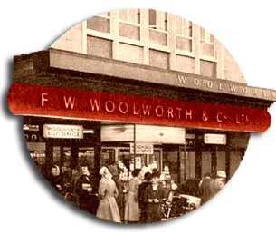 A new store opening in the 1950s - this one is New Washington in Tyne and Wear