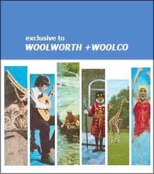The back cover of every project book explained that the series was sold exclusively in Woolworth in Woolco stores
