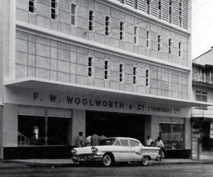 The second Woolworths store in Trinidad, which opened in San Fernando in 1958