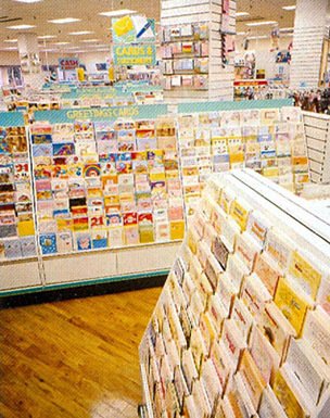 New fixtures marked the introduction of higher-priced greetings cards from leading suppliers including Hallmark and Celebration Arts, and larger displays of up-market wrapping paper