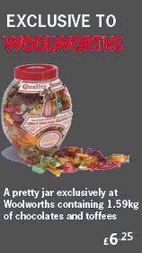 An exclusive jar of Quality Street from Woolworths' 1985 range