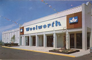 An American Woolworth store from the 1970s - Hibbing, Minnesota