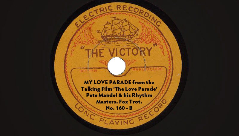 My Love Parade, Victory Records 160B