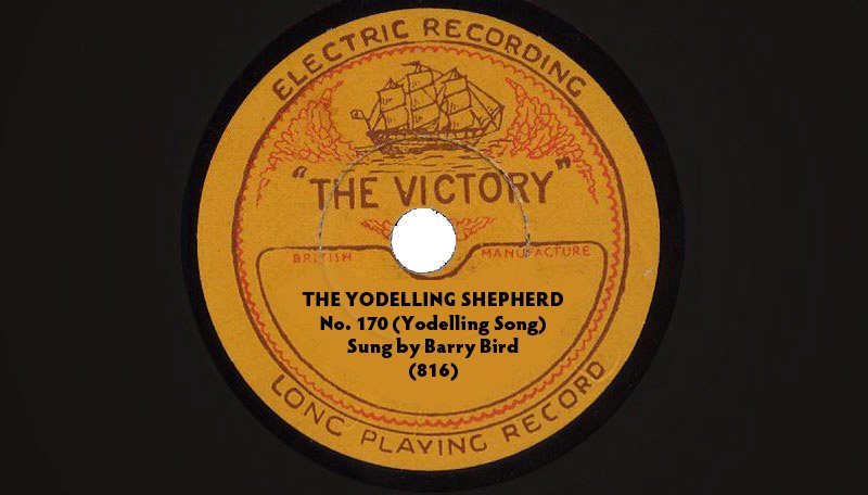 The Yodelling Shepherd, Victory Records 170