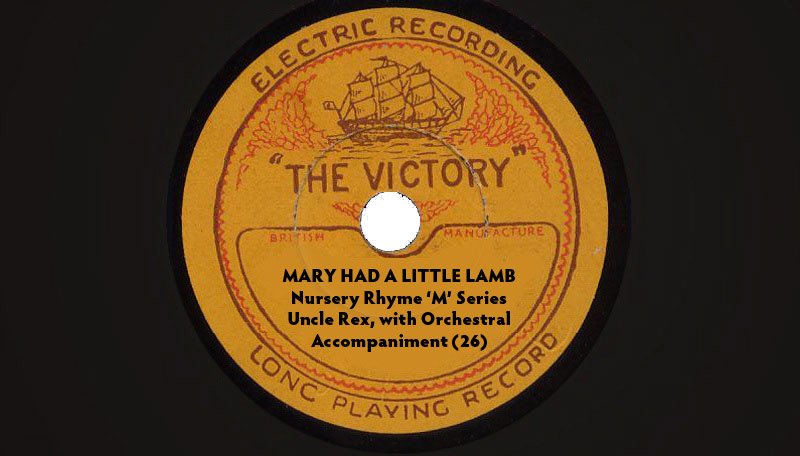 Mary had a Little Lamb, Victory Records 26