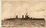 HMS Queen Mary - a Royal Naval Battle Cruiser in the Great War destroyed at the Battle of Jutland in 1916