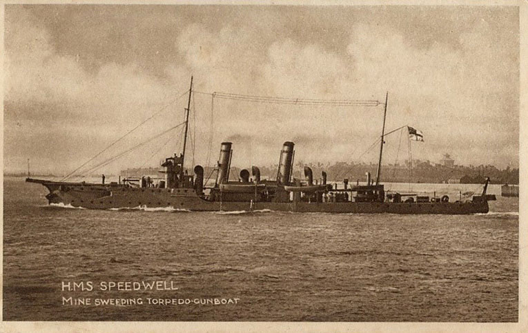 HMS Speedwell - a British Warship in the First World War