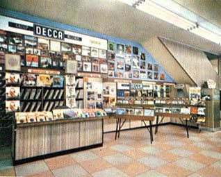 The record department at Woolworths in Gallowtree Gate, Leicester, England in 1965