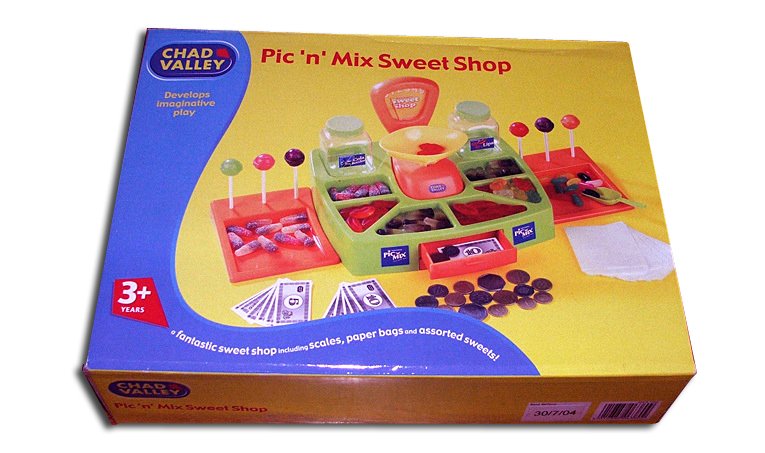 Chad Valley's version of the Woolworths Pic'n'Mix - one of the most popular toys in the range during the 1990s and early 2000s