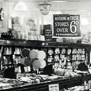 The balloons helped customers to spot the toy counter an early Woolworth stores