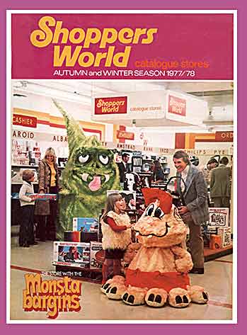 It's Woolworth, but not as you know it. A catalogue from the short-lived Argos-like Shoppers World chain which sprang up in the 1970s before being abandonned when the chain changed hands in 1982