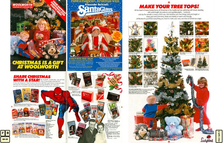 A new look Woolworth Christmas Catalogue for 1985, featuring Ladybird Clothing for the first time. It was all part of a major overhaul of the brand by its new owners